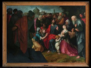 Suffer The Little Children To Come Unto Me — Ambrosius Francken I