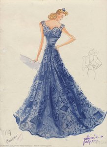 Sketch, Evening Gown — Педро Пабло Родригес