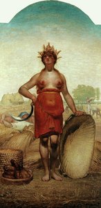 Summer, Ceres — Jean-françois Millet