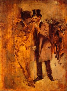 In Front Of The Stock Exchange No. 1 — Jean Louis Forain