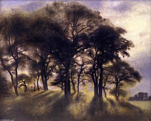 Near Fortunen, Jægersborg Deer Park North Of Copenhagen — Vilhelm (hammershøi)hammershoi