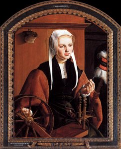 Portrait Of Anna Codde — მარტენ ვან ჰიმსკერკი