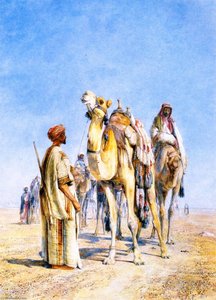 Halt In The Desert — John Frederick Lewis