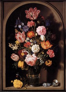 Bouquet Of Flowers In A Vase — Ambrosius The Elder Bosschaert