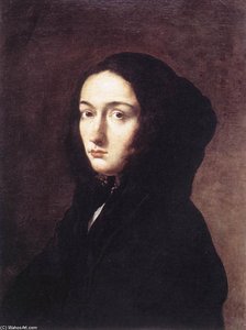 Portrait Of The Artist's Wife Lucrezia — Salvator Rosa