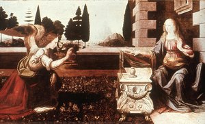 The Annunciation — Leonardo Da Vinci