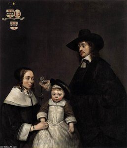 The Van Moerkerken Family — Gerard Ter Borch