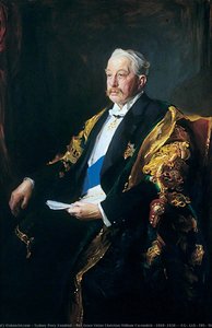 His Grace Victor Christian William Cavendish (1868–1938), Kg, Lld, Frs, 9th Duke Of Devonshire, Chancellor Of The University Of Leeds (1909–1938) (after Philip Alexius De László) — Sydney Percy Kendrick