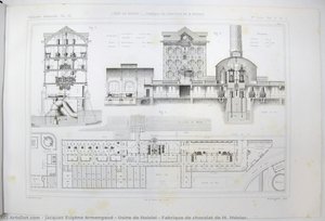 Usine De Noisiel – Fabrique De Chocolat De M. Ménier. — Jacques Eugène Armengaud