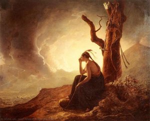Indian Widow — Joseph Wright Of Derby