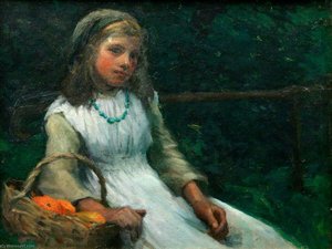 The Orange Girl — Harold Harvey
