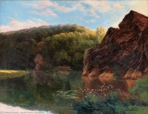 Riverfront, — André Henri Dargelas