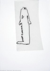 Alaïa Fashion Drawing — Claude Parent