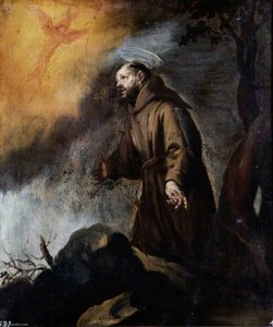 Saint Francis Receiving The Stigmata — Bartolomé Esteban Murillo