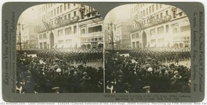 V19244--colored Veterans Of The 15th Regt. 369th Infantry, Marching Up Fifth Avenue, New York City — Leon Underwood