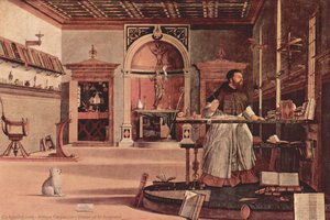 Vision Of St Augustin — Vittore Carpaccio