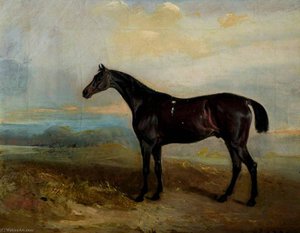 Hunter In A Landscape — Sr John E Ferneley