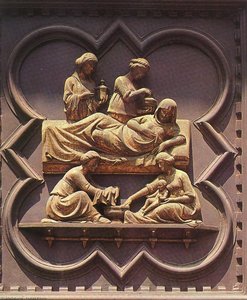 Nascimento De São João Batista (painel Das Portas Sul) — Andrea Pisano