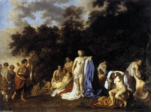 Diana And Her Nymphs — Jakob Van Loo