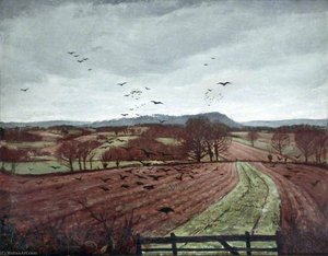 A Winter Landscape — Christopher Richard Wynne Nevinson