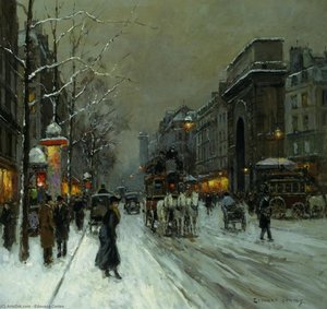 The Grands Boulevards Porte And Port Denis Martin — Edouard Cortès