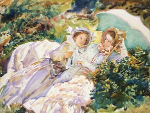 Simplon Pass. Tease — John Singer Sargent
