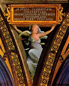Courage Of The Macedon Who Witnessed The Sacrifice Of Alexander — Domenico Di Pace Beccafumi
