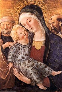 Madonna With Child And Two Saints — Francesco Di Giorgio Martini