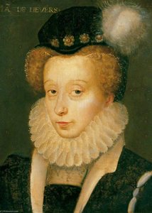 Henriette Av Cleves — François Clouet