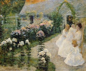Sulla Terrazza — John Henry Twachtman
