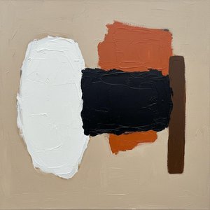 Tectonic Strata: A Sculptural Interplay Of Alabaster, Terracotta, And Obsidian Relief — Laurent Vionnet