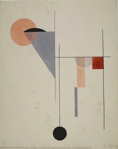 Untitled (composition, From The Painting Class With Wassily Kandinsky) — Korona Krause