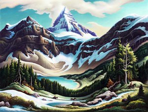 Trail Riders — Thomas Hart Benton