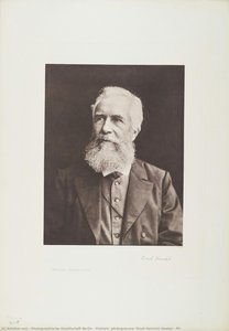 Portrait, Photogravure, Ernst Heinrich Haekel / Ph — Photographische Gesellschaft Berlin