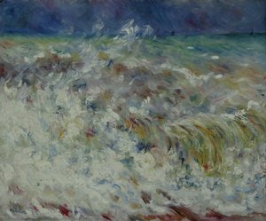 La Vague — Pierre-auguste Renoir