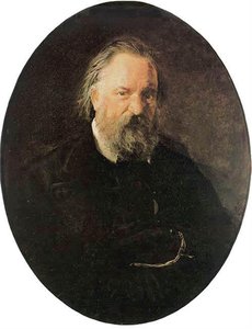 Portrait Of The Author Alexander Herzen — Nikolai Ge