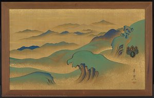 Mountainous Landscape — Suzuki Kiitsu