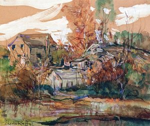 House At Silvermine — Charles Reiffel