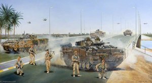 'dogwood' Lament To The Lost, 1st Battalion The Black Watch (royal Highland Regiment) At The Jurf Al Sukhr Bridge, Iraq, November 2004 — David John Rowlands