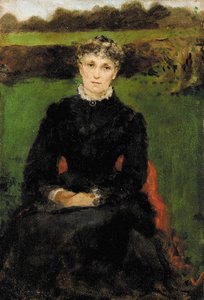 Portrait Of The Artist's Mother — James Carroll Beckwith
