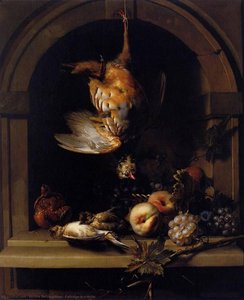 Partridge In A Niche — Nicolas De Largillière