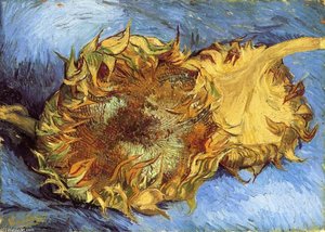 Naturaleza Muerta Con Dos Girasoles — Vincent Willem Van Gogh