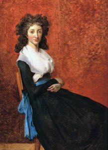 Portrait Of Madame Charles-louis Trudaine — Jacques-louis David