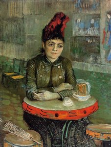 La Femme Au Café Tambourin — Vincent Willem Van Gogh