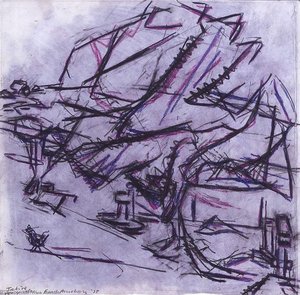 Tree In Tretire — Frank Helmuth Auerbach