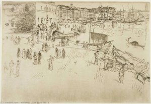 The Riva, No. 1 — James Abbott Mcneill Whistler