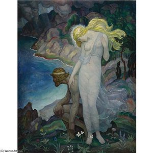 Odysseus And Calypso — N.c. Wyeth