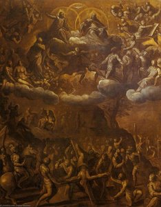 The Crucifixion Of St Peter — Jacopo Palma Il Giovane