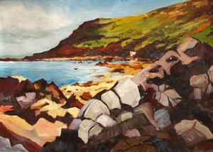 The Little Bay, Brittany — Henry Joseph Wood