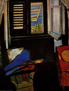 Intérieur Au Violon, Nice Hôtel Beau Rivage Huile Sur Toile Copenhague, Statens For Kunst — Henri Matisse